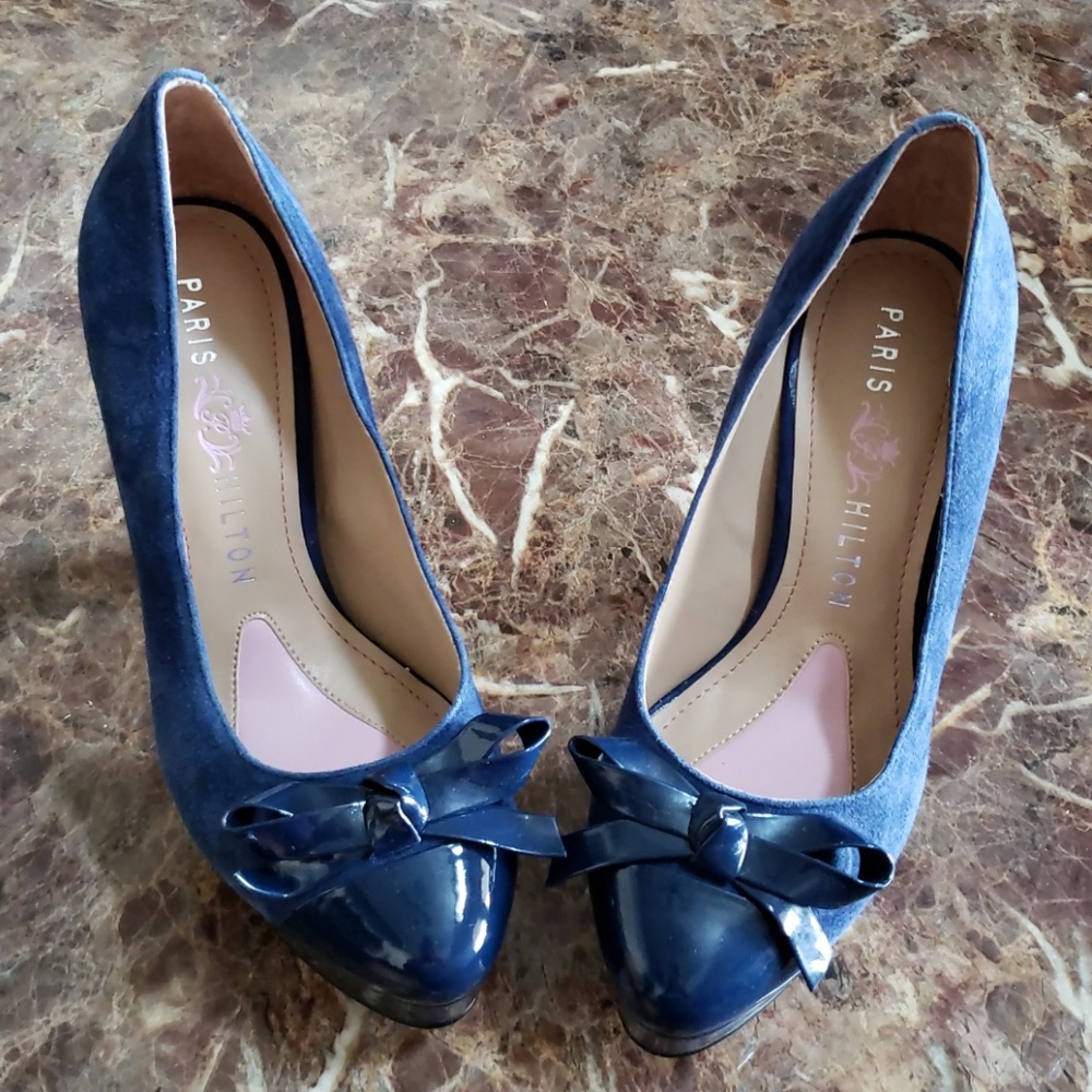 Paris Hilton platform heels size 7.5M